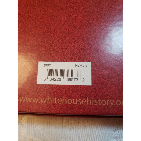 2007 White House Historical Association Christmas Wedding Ornament Cleveland - Picture 10 of 10